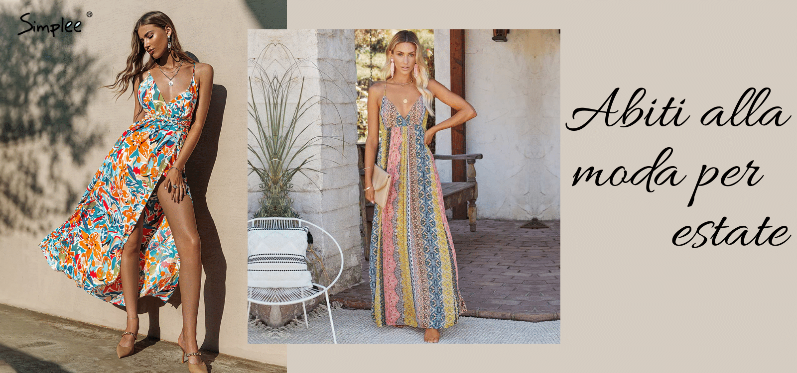 Abiti alla moda per estate