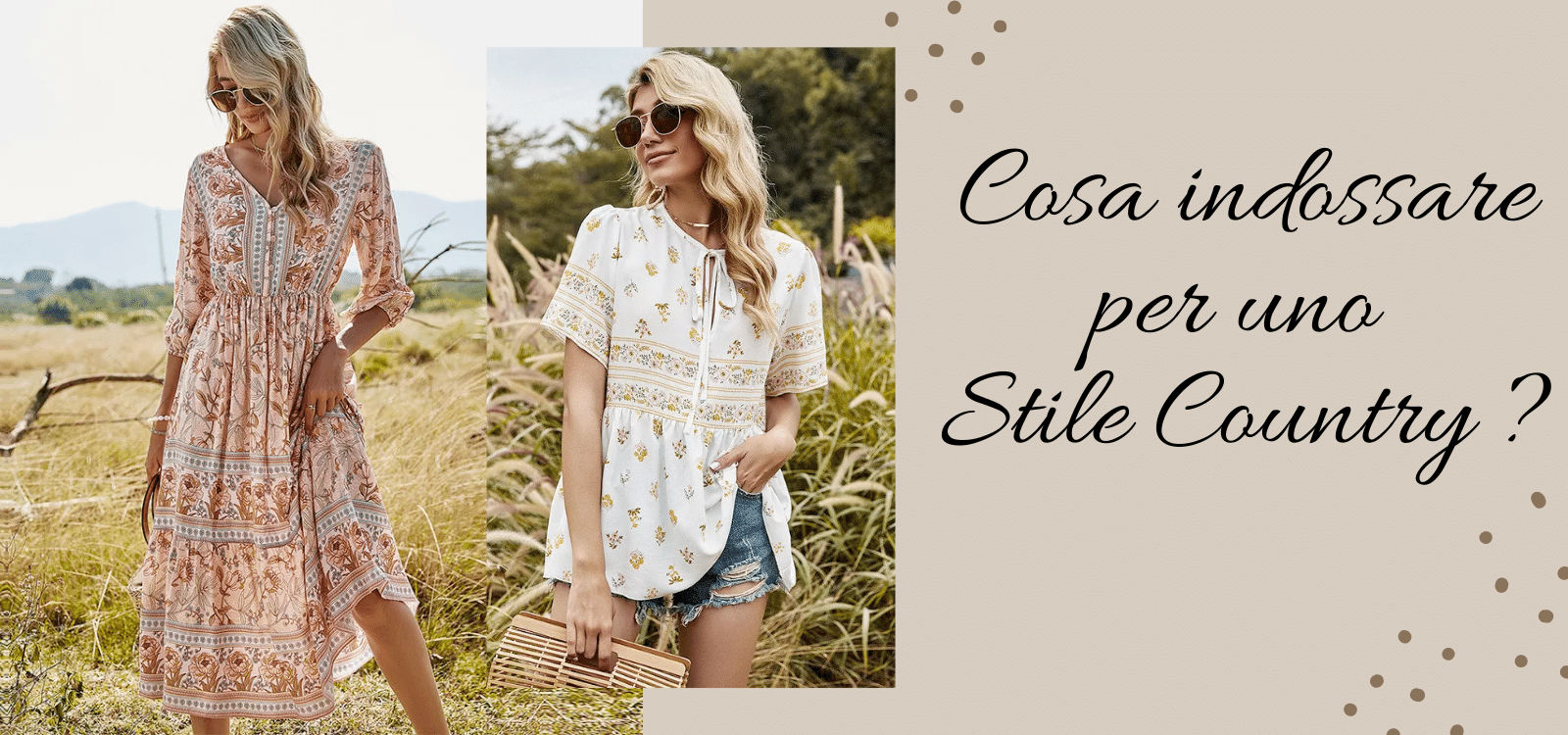 Cosa indossare per uno stile country ?