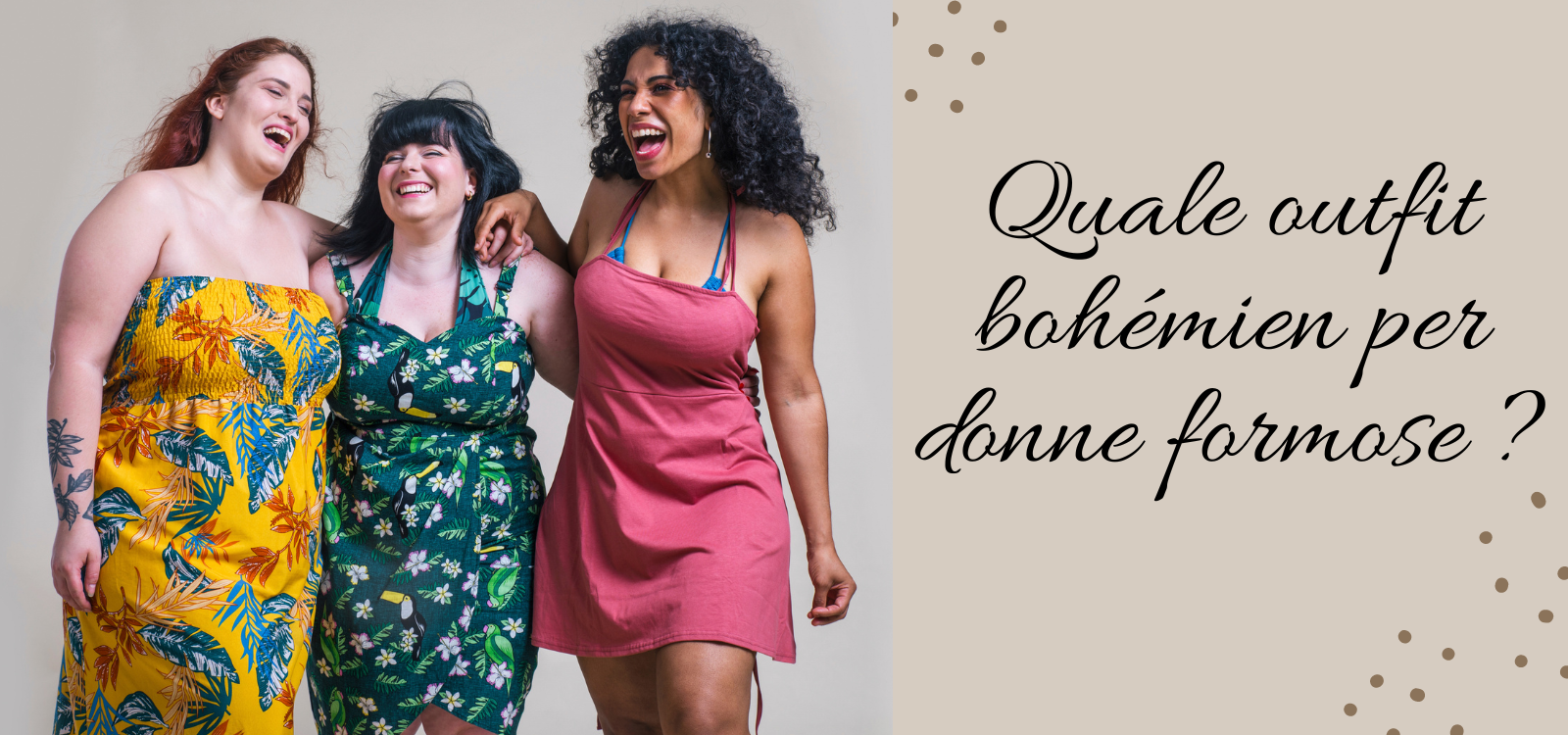 Quale outfit bohémien per donne formose ?