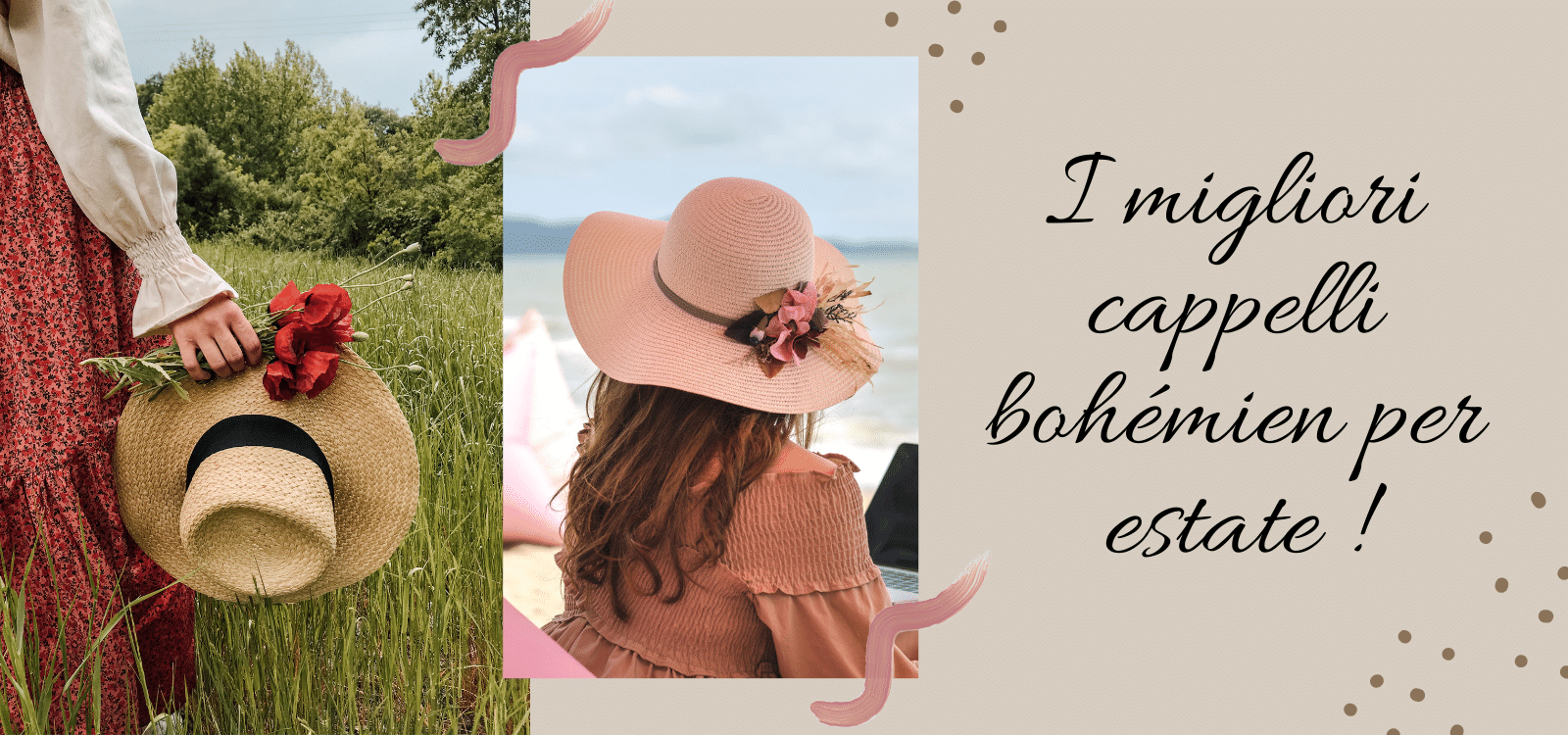 I migliori cappelli bohemien per questa estate in stile boho chic