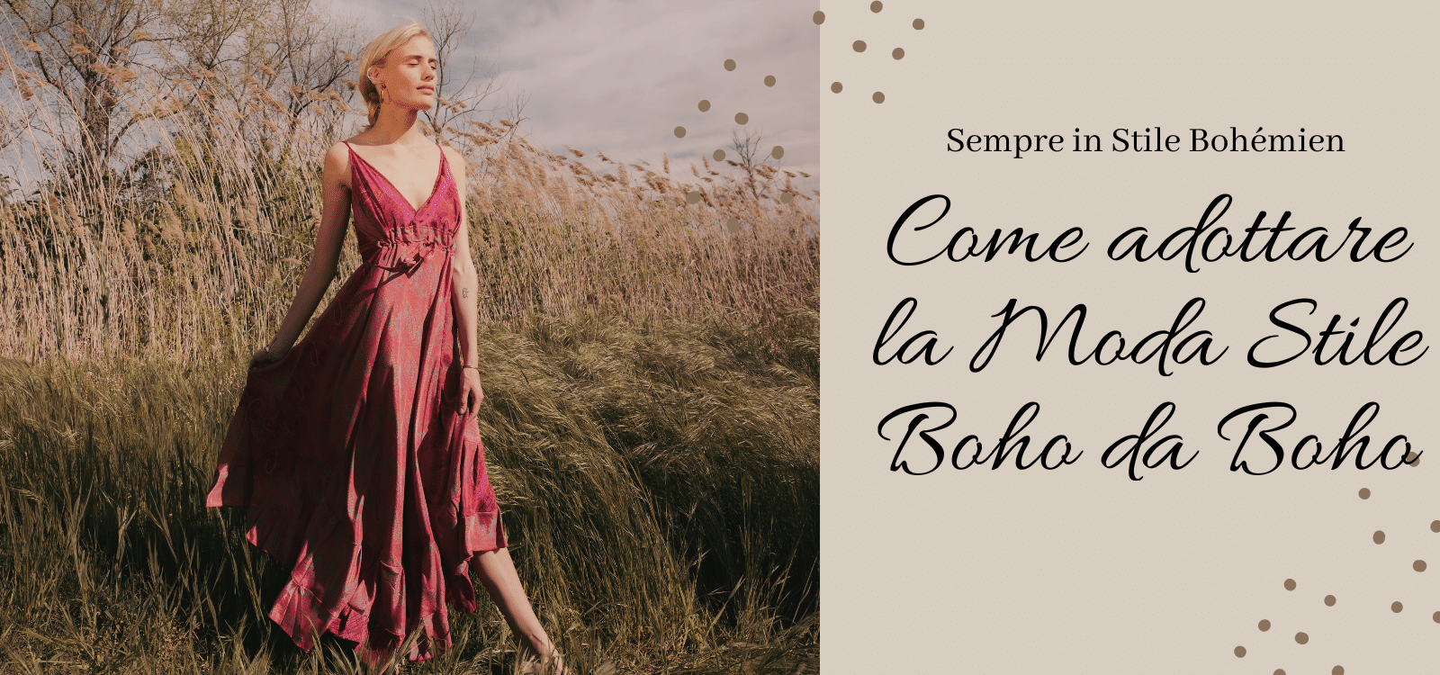 Come adottare la Moda Donna in Stile Boho