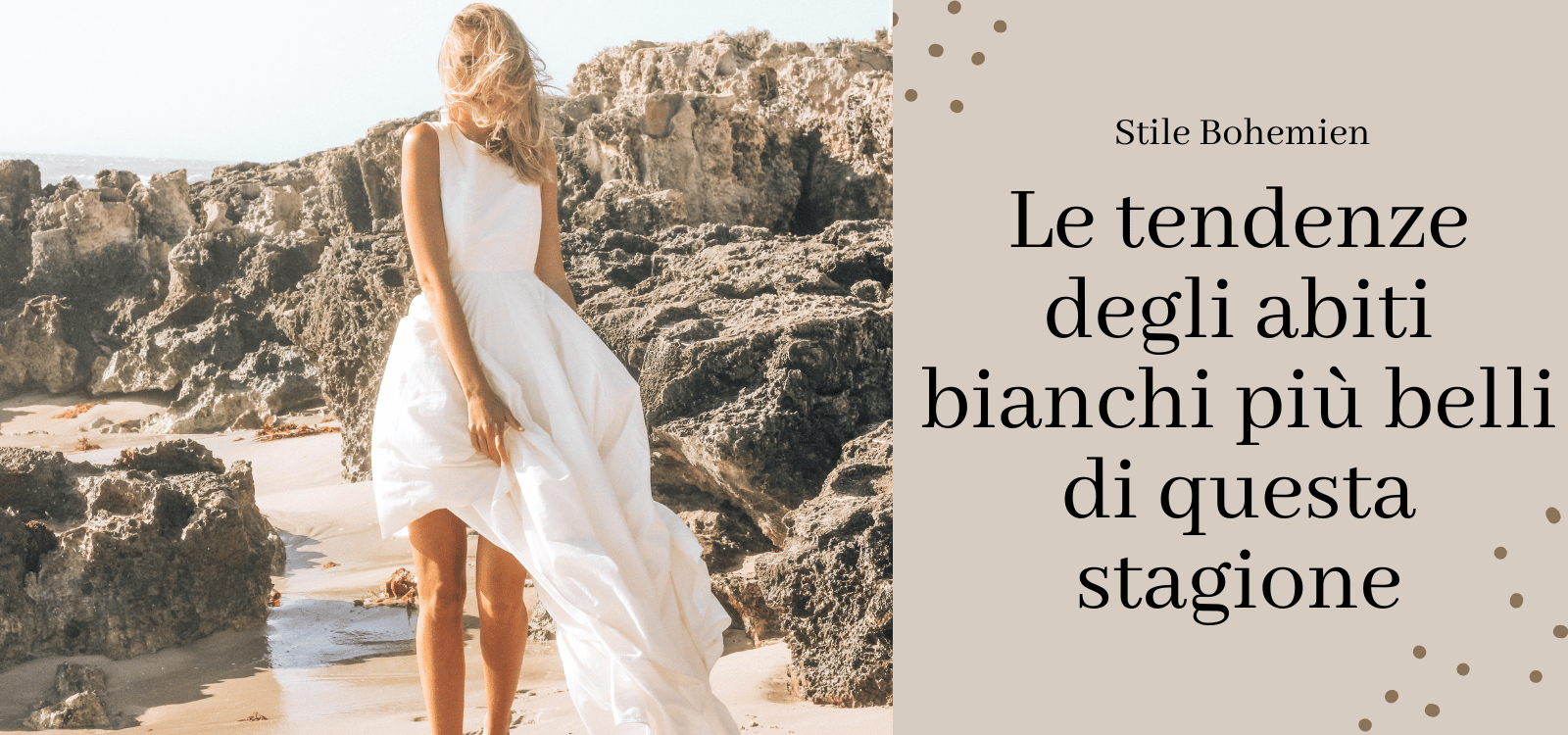 Le tendenze degli abiti bianchi più belli di questa stagione