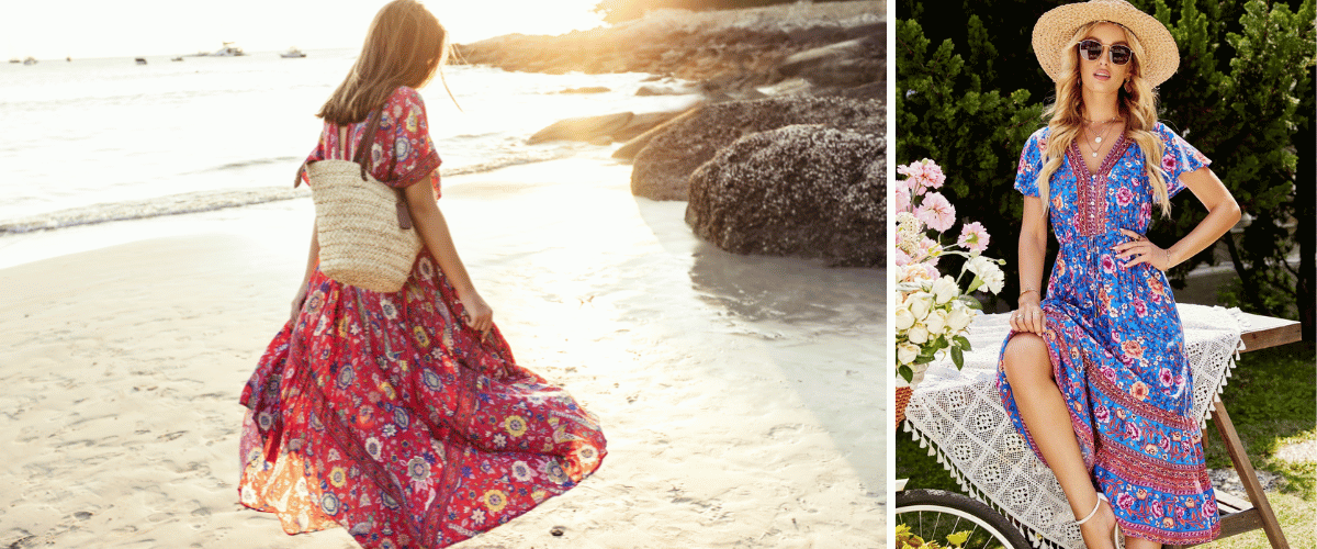 Quando si indossa un abito lungo in estate ?