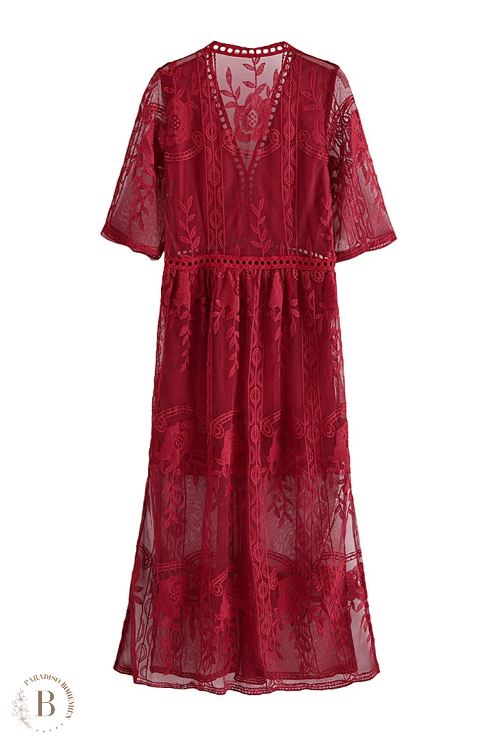 Abito Borgogna da Damigella | Paradiso Bohemien