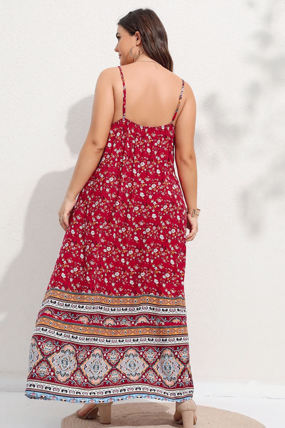 Abito Floreale Taglie Forti | Paradiso Bohemien