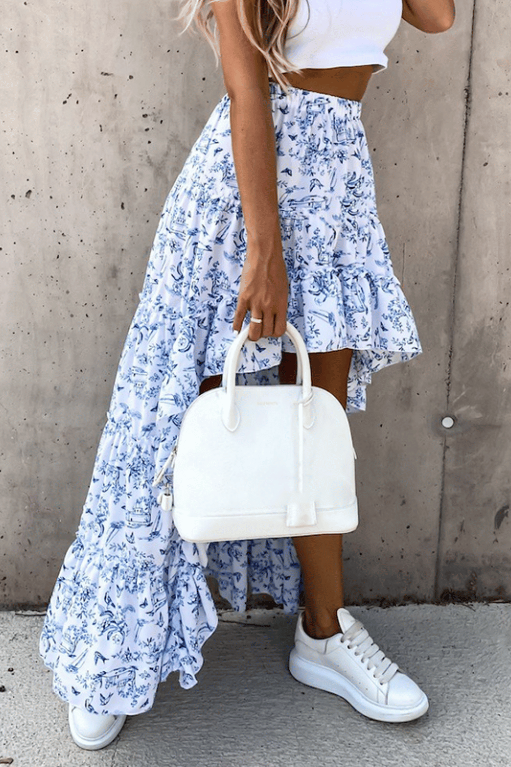 Gonna Lunga Dietro e Corta Davanti Boho Chic | Paradiso Bohemien