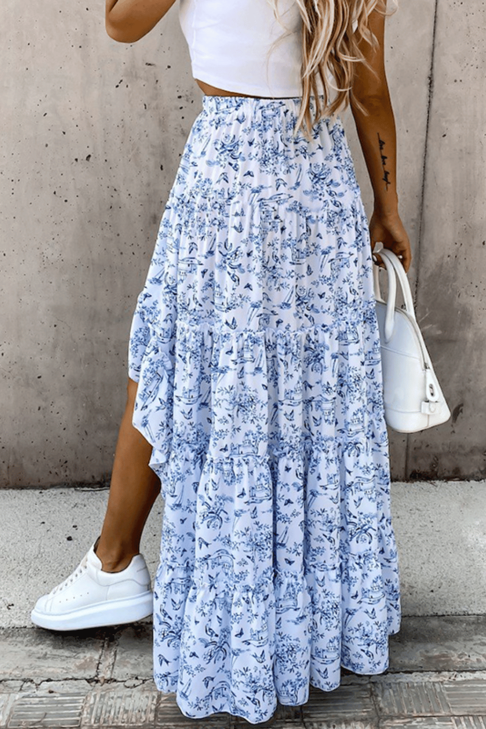 Gonna Lunga Dietro e Corta Davanti Boho | Paradiso Bohemien