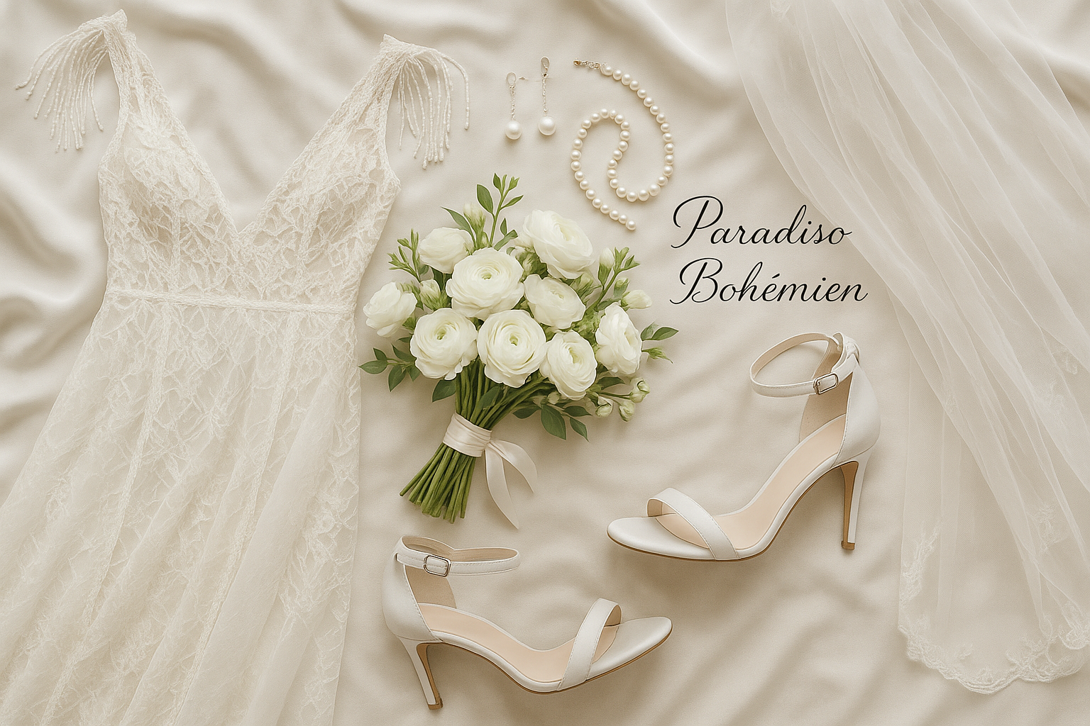 Wedding Styling Completo - Logo Paradiso Bohemien