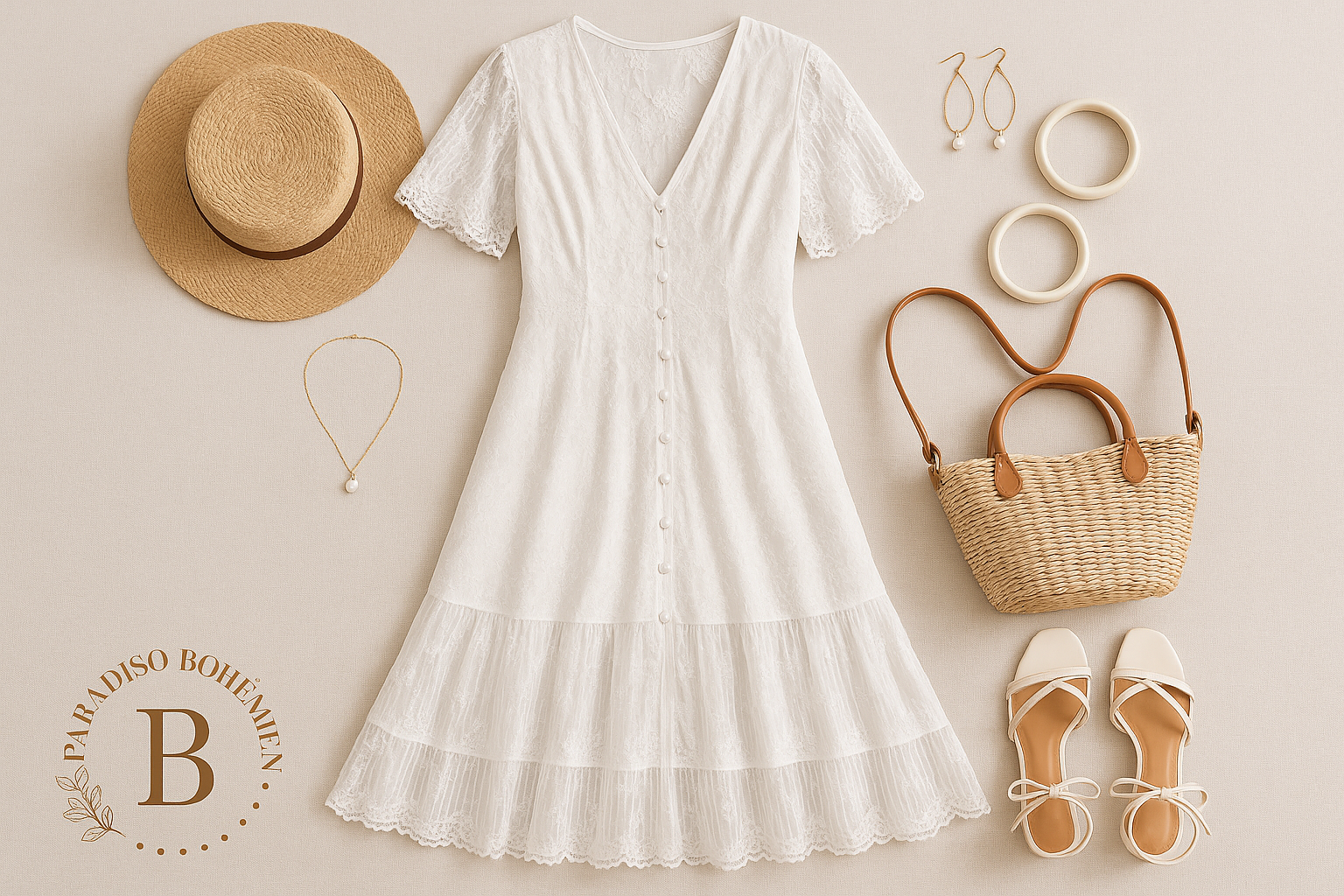 Styling Matrimoni Picnic - Logo Paradiso Bohemien