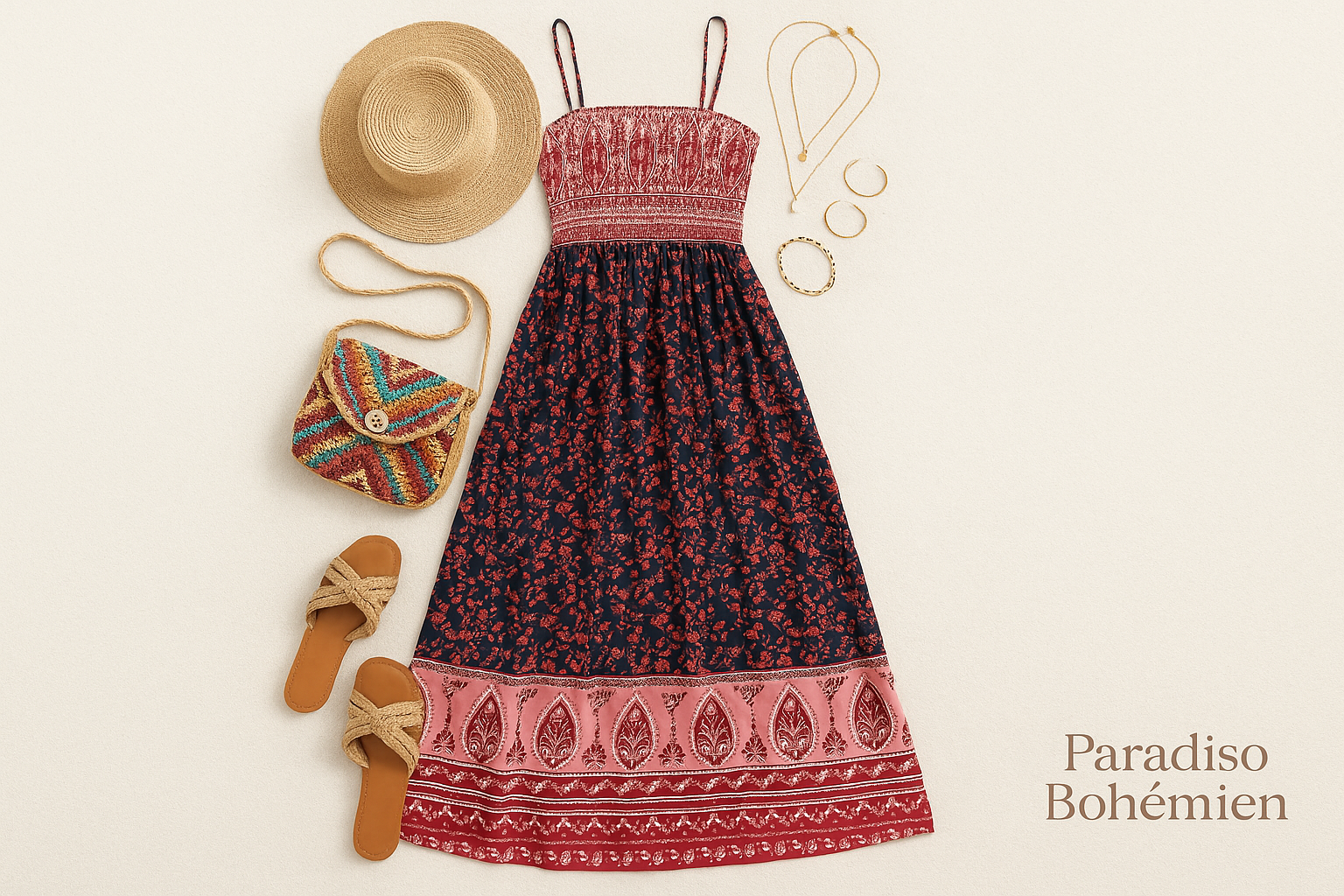 Styling Casual Estivo - Logo Paradiso Bohemien