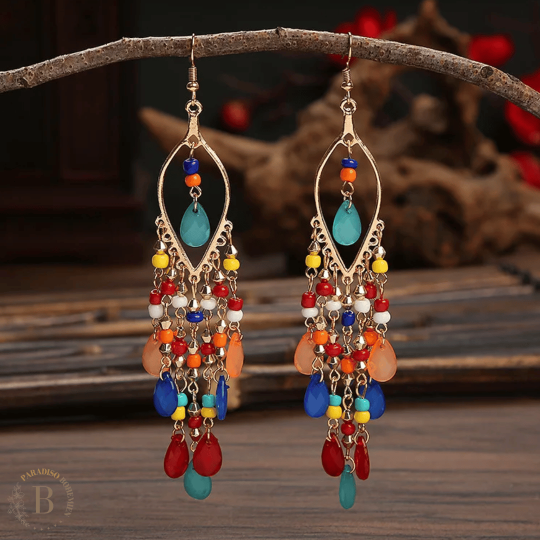 Orecchini a Goccia Pendenti Boho Chic