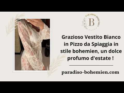 Copricostume Bianco da Mare per Donna