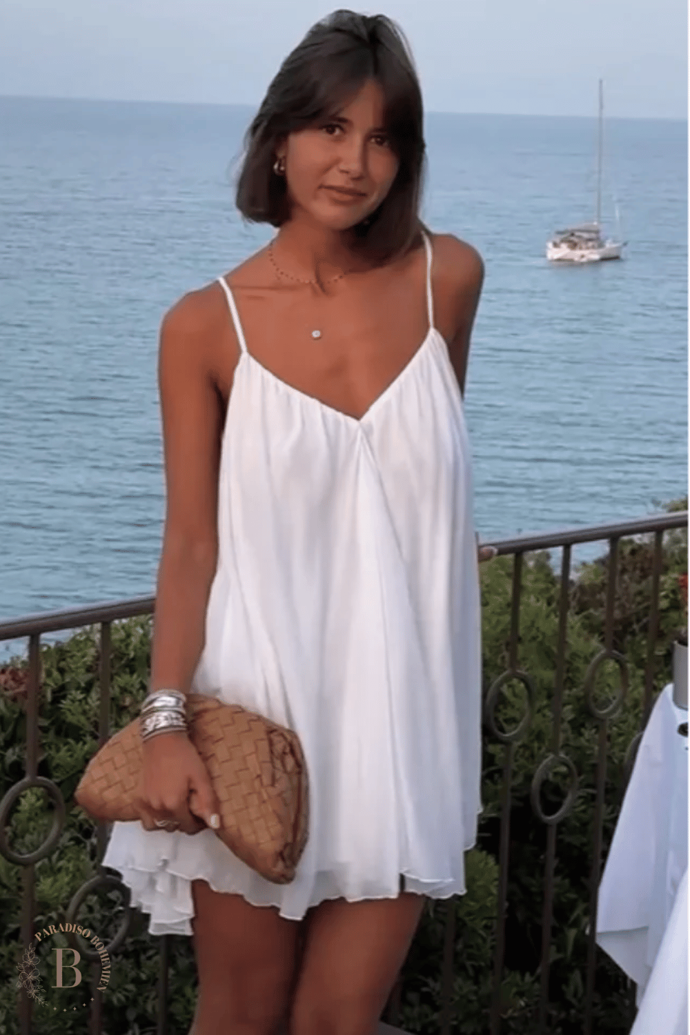 Abito Mini Boho Chic Estivo | Paradiso Bohemien