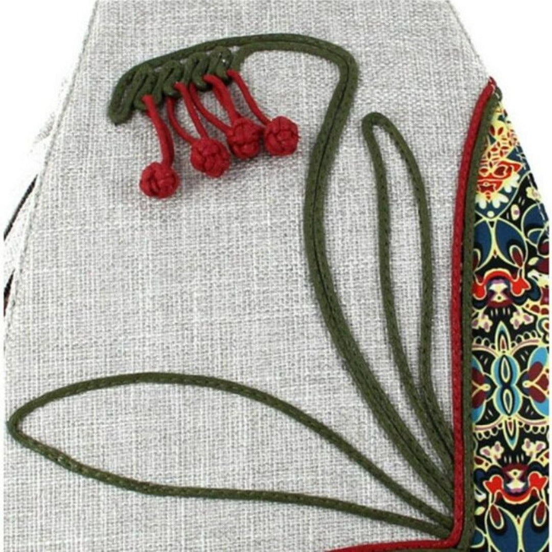 zaino con ricamo rose | Paradiso Bohemien