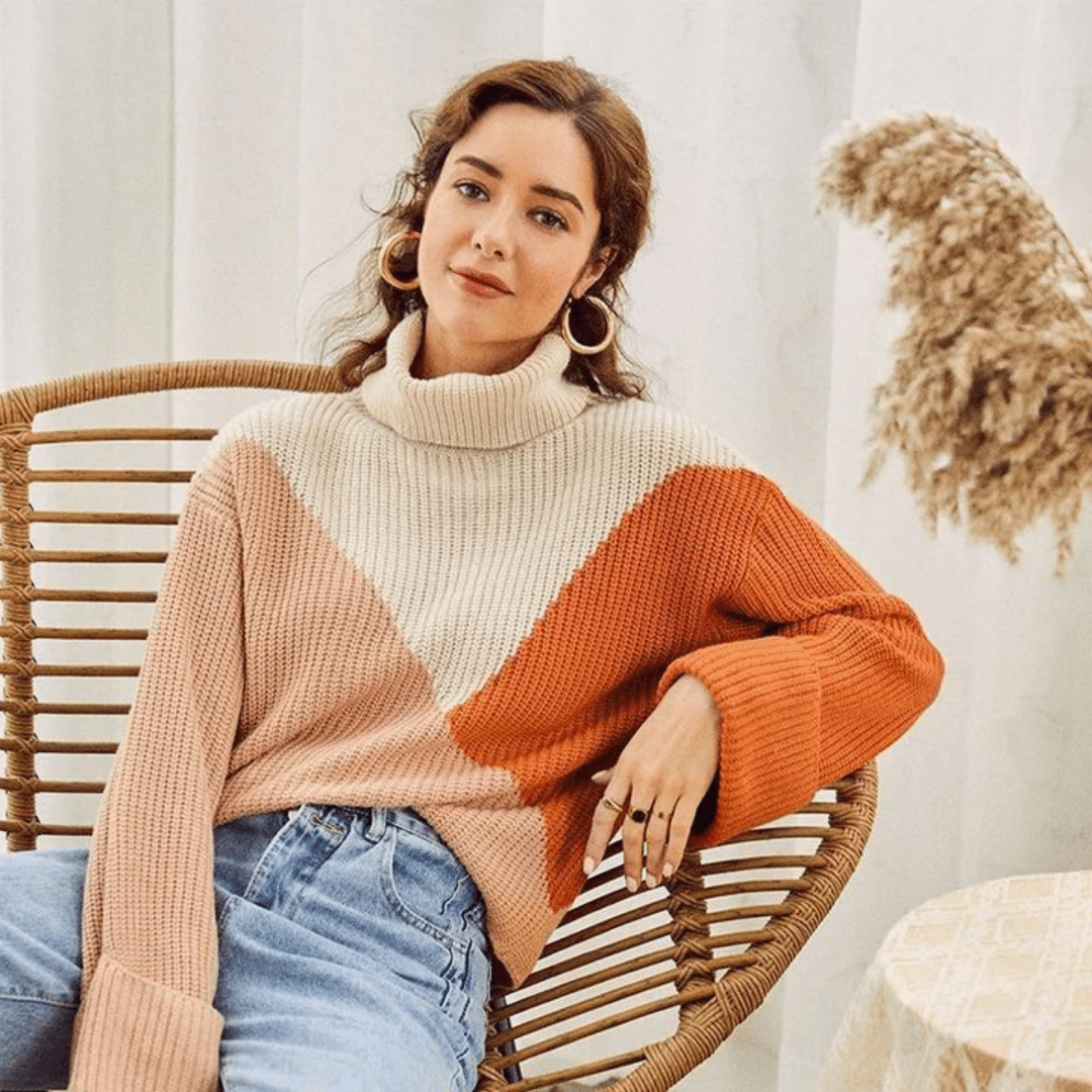 Maglione Multicolor Donna in stile boho | Paradiso Bohemien