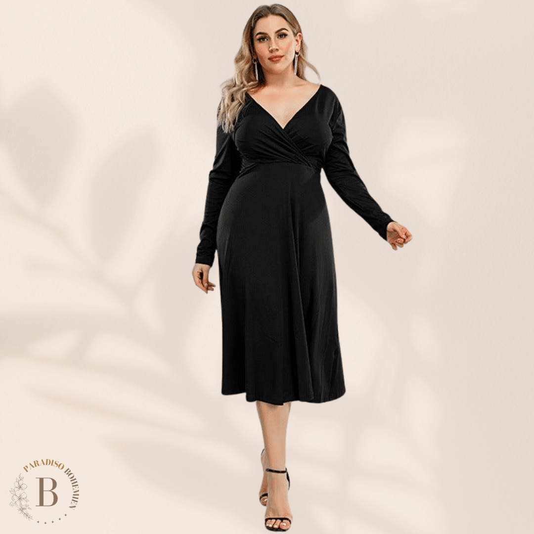 Vestito Nero Taglie Forti | Paradiso Bohemien