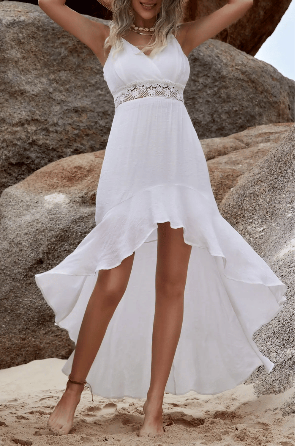 Abito Bianco Chic e Bohemien | Paradiso Bohemien