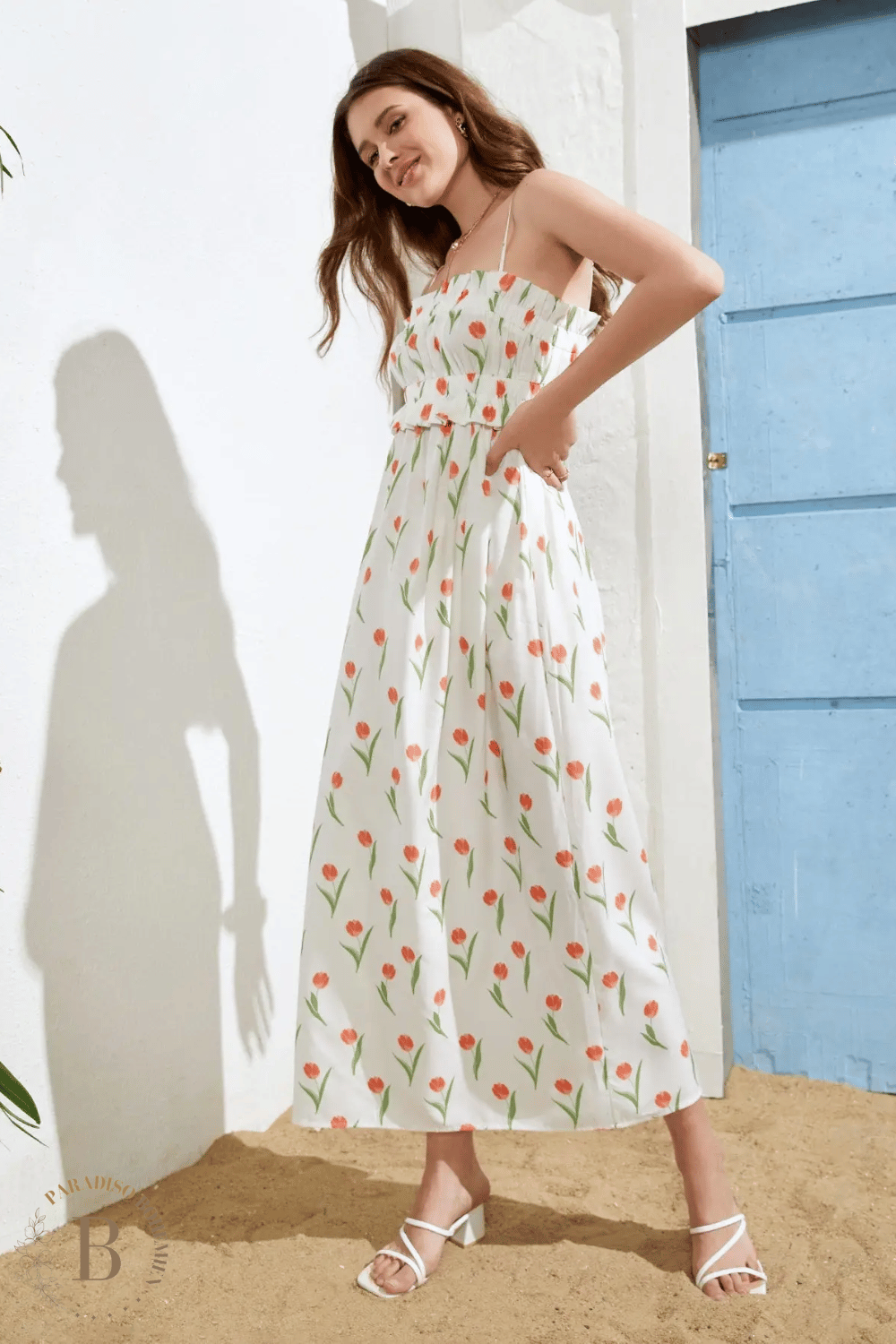 Vestito Lungo Bianco Estivo | Paradiso Bohemien