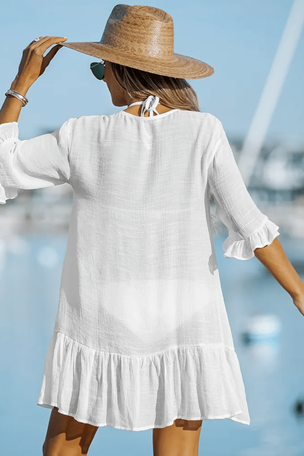 Abito Bianco da Spiaggia | Paradiso Bohemien