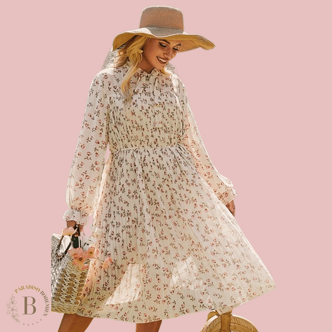 Abito Bianco Stile Country | Paradiso Bohemien