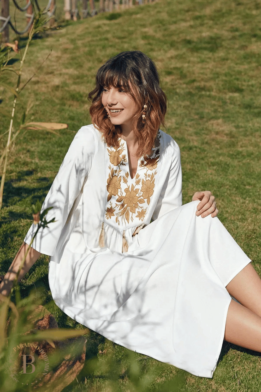 Vestito Bianco Vintage | Paradiso Bohemien