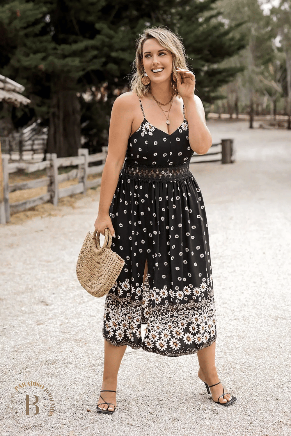 Vestito Estivo Leggero con Fiori | Paradiso Bohemien