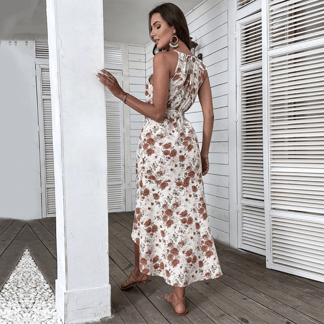 Abito Boho Chic Colori Naturali Mare Donna | Paradiso Bohemien