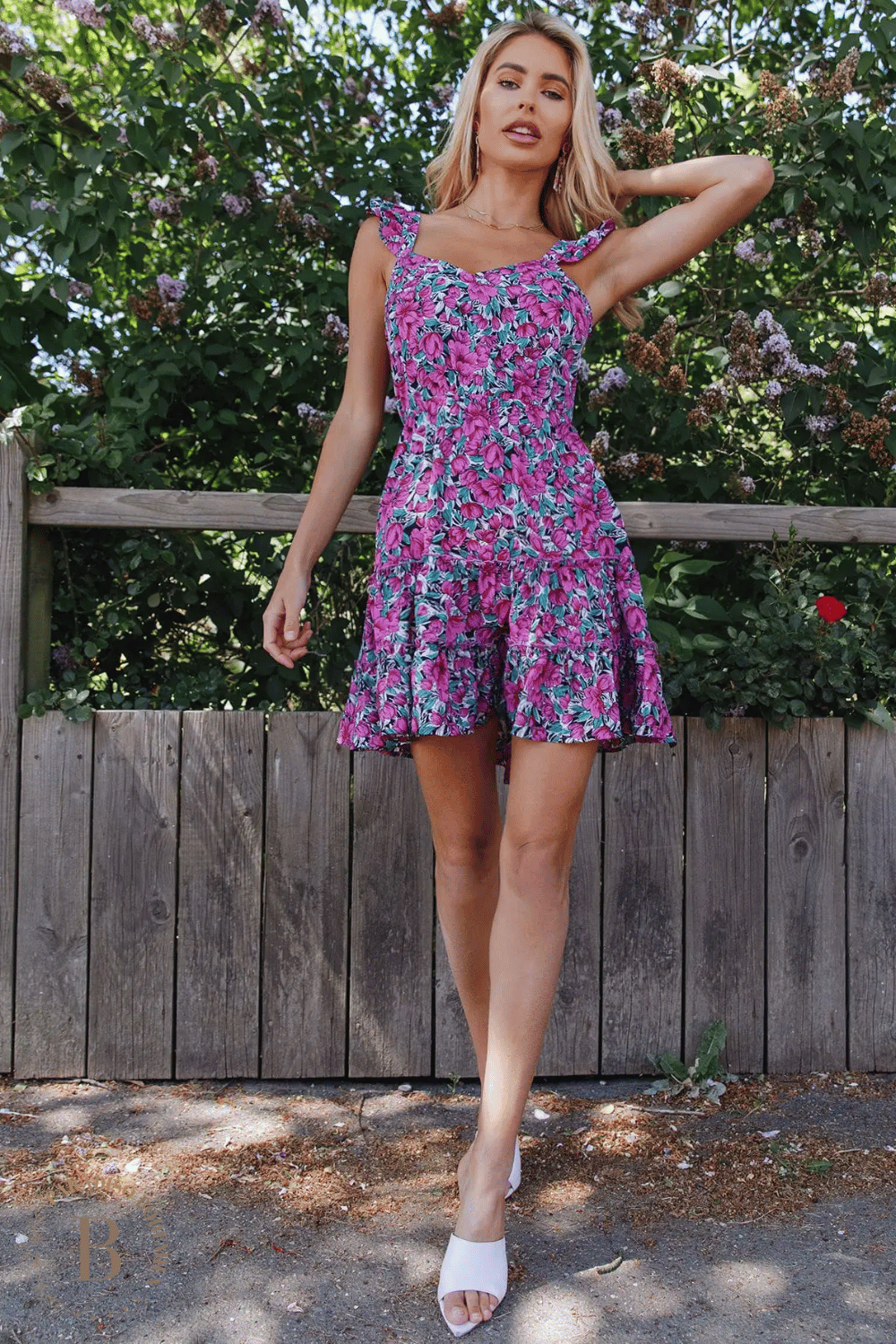 Abito Corto Floreale Boho | Paradiso Bohemien