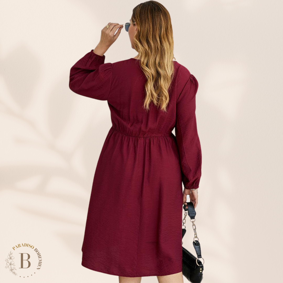 Vestito Rosso Taglie Forti | Paradiso Bohemien