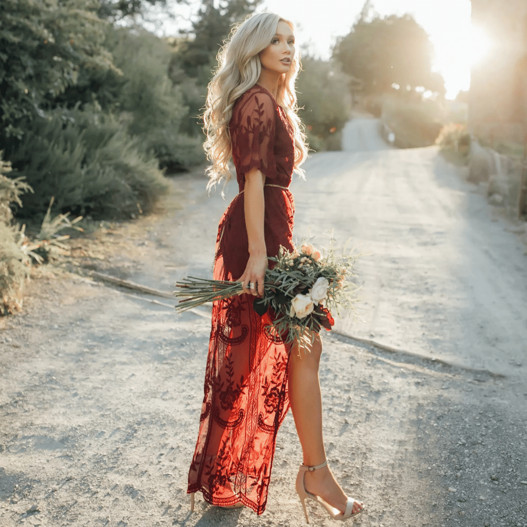 Abito 2025 damigella bohemien