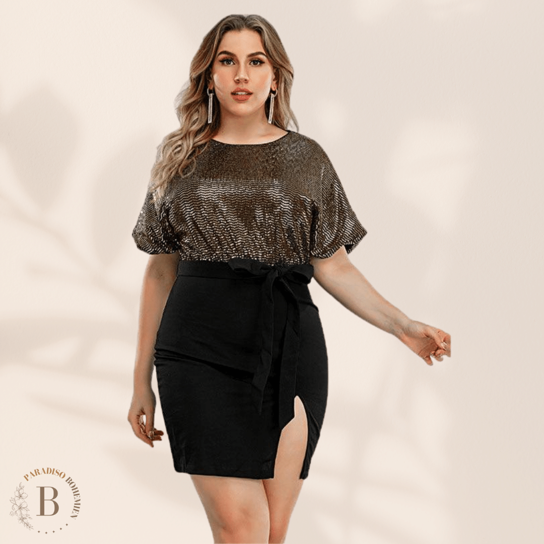 Abito da Sera Corto Taglie Forti | Paradiso Bohemien