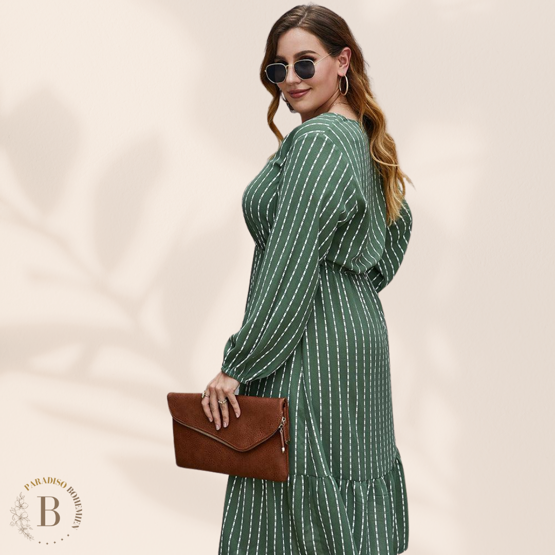 Abito Donna Lungo Elegante Taglie Forti | Paradiso Bohemien