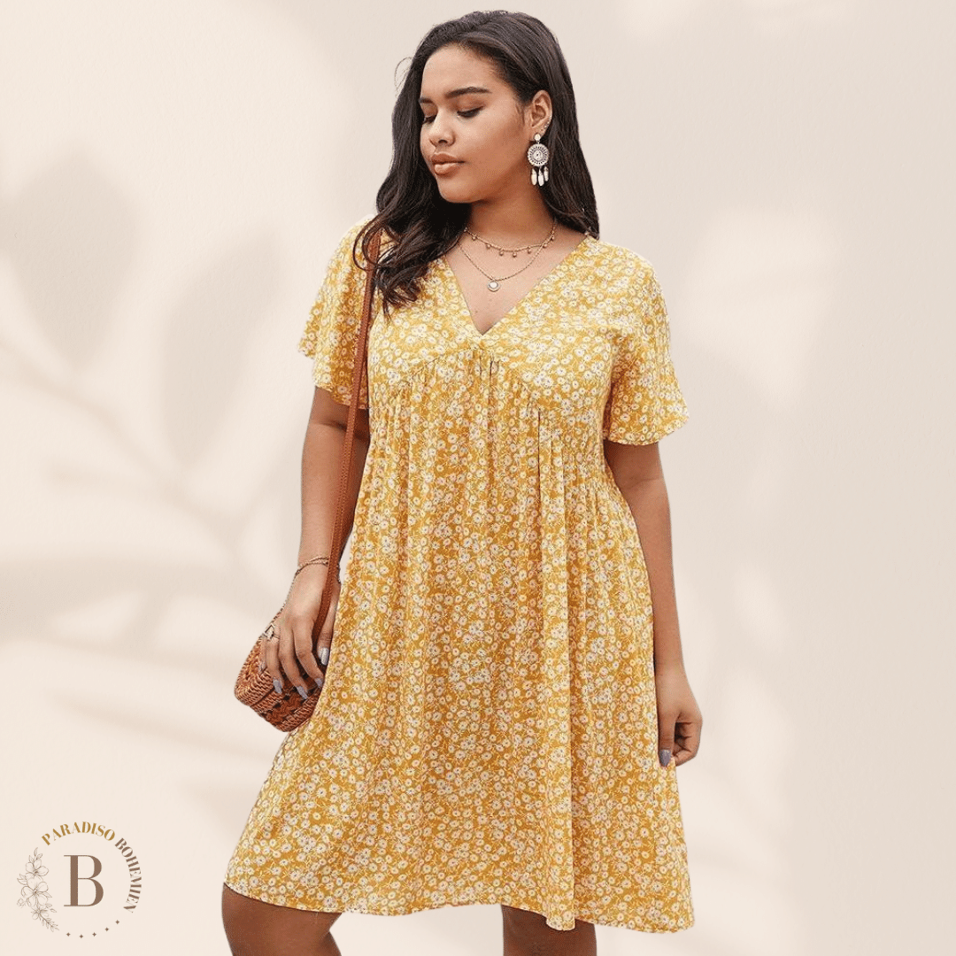 Abito Fantasia Taglie Forti | Paradiso Bohemien