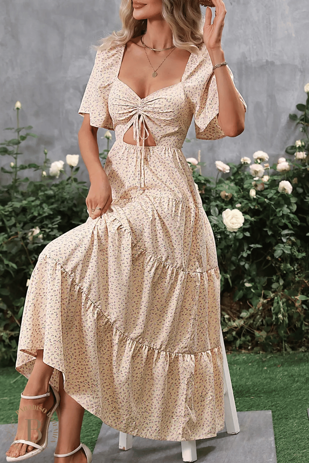 Vestito Lungo Boho Chic Estivo | Paradiso Bohemien