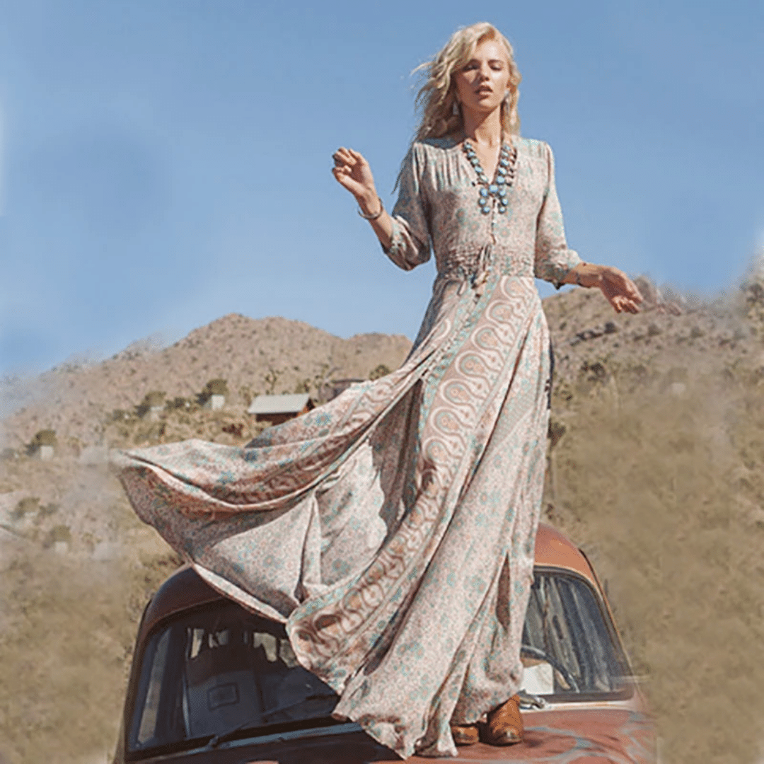 Abito Lungo Hippie Chic