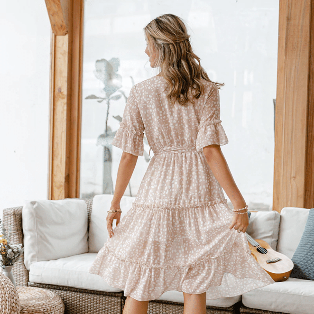 Abito Rosa Chiaro stile Boho