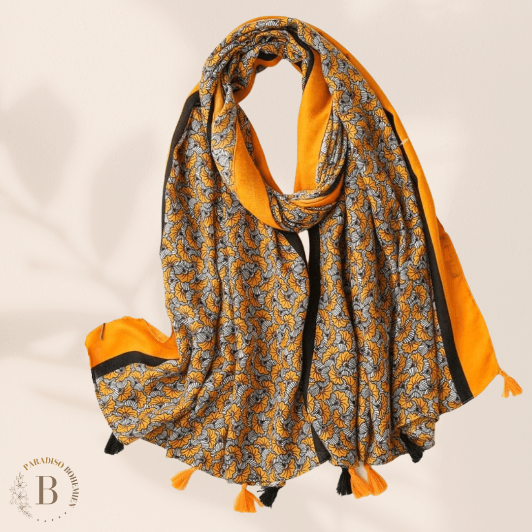 Boho Sciarpa Arancione | Paradiso Bohemien