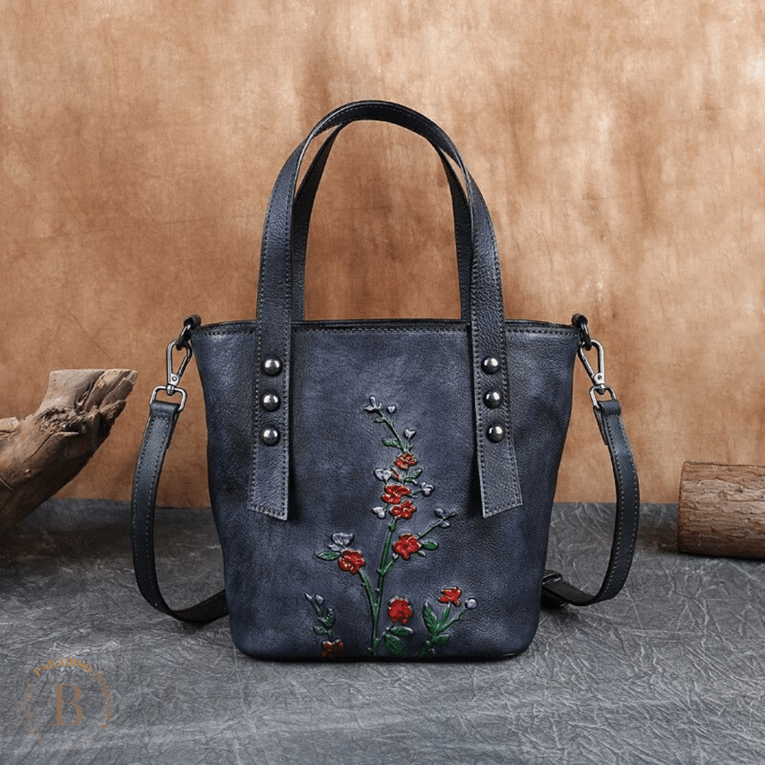 Borsa Vintage Style Rétro | Paradiso Bohemien Blu | Paradiso Bohemien