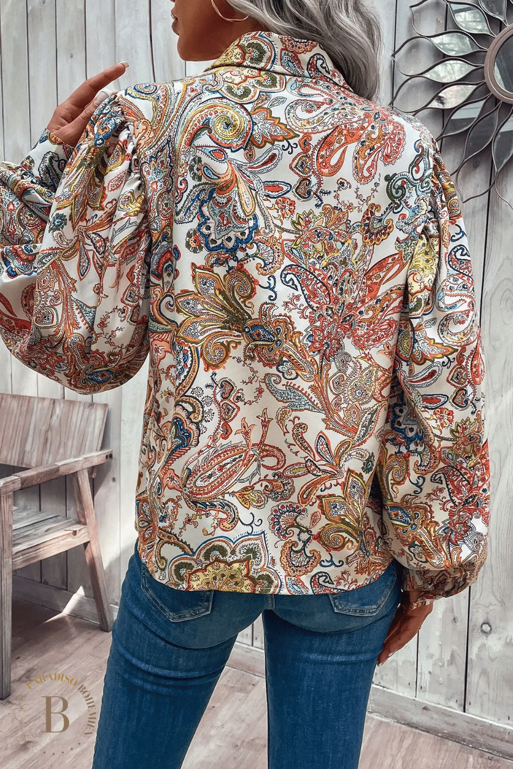 Camicetta Multicolore da Donna | Paradiso Bohemien