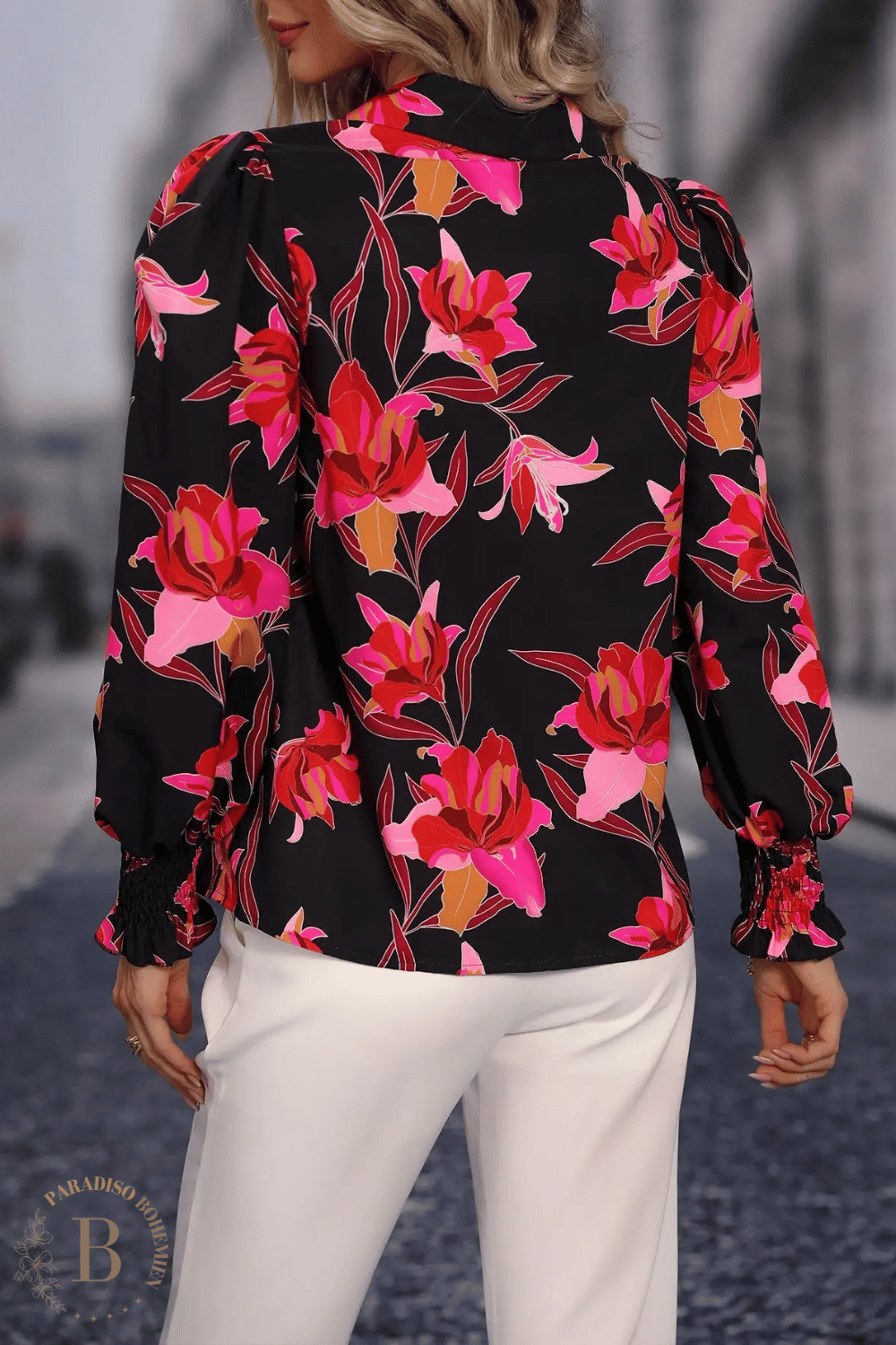 Camicia a Fiori Donna Bohemien | Paradiso Bohemien