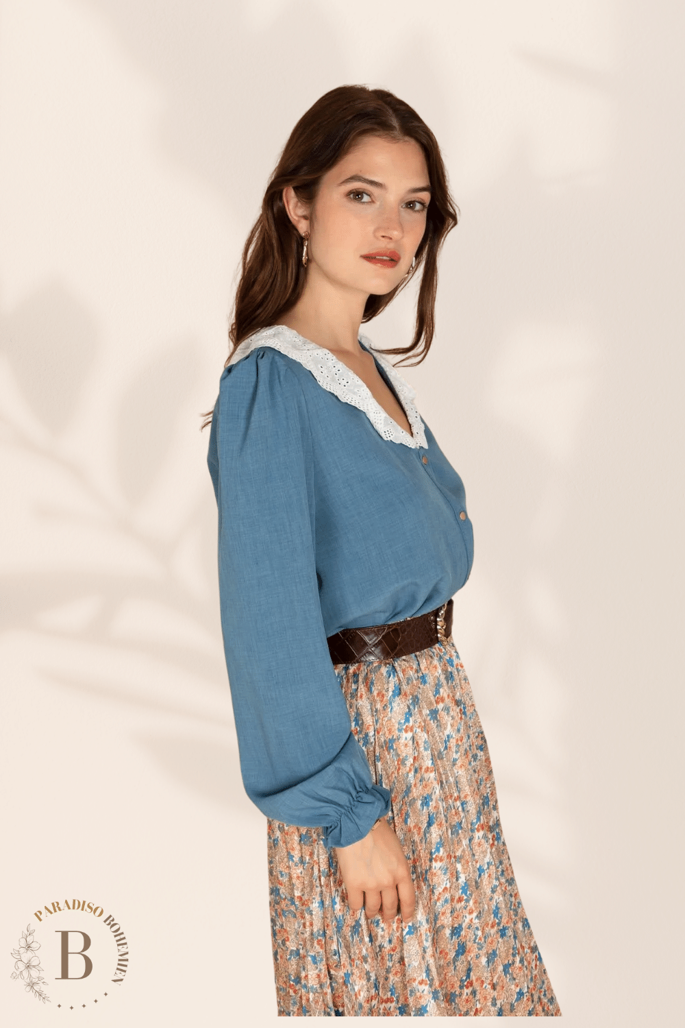 Camicia Donna Blu | Paradiso Bohemien