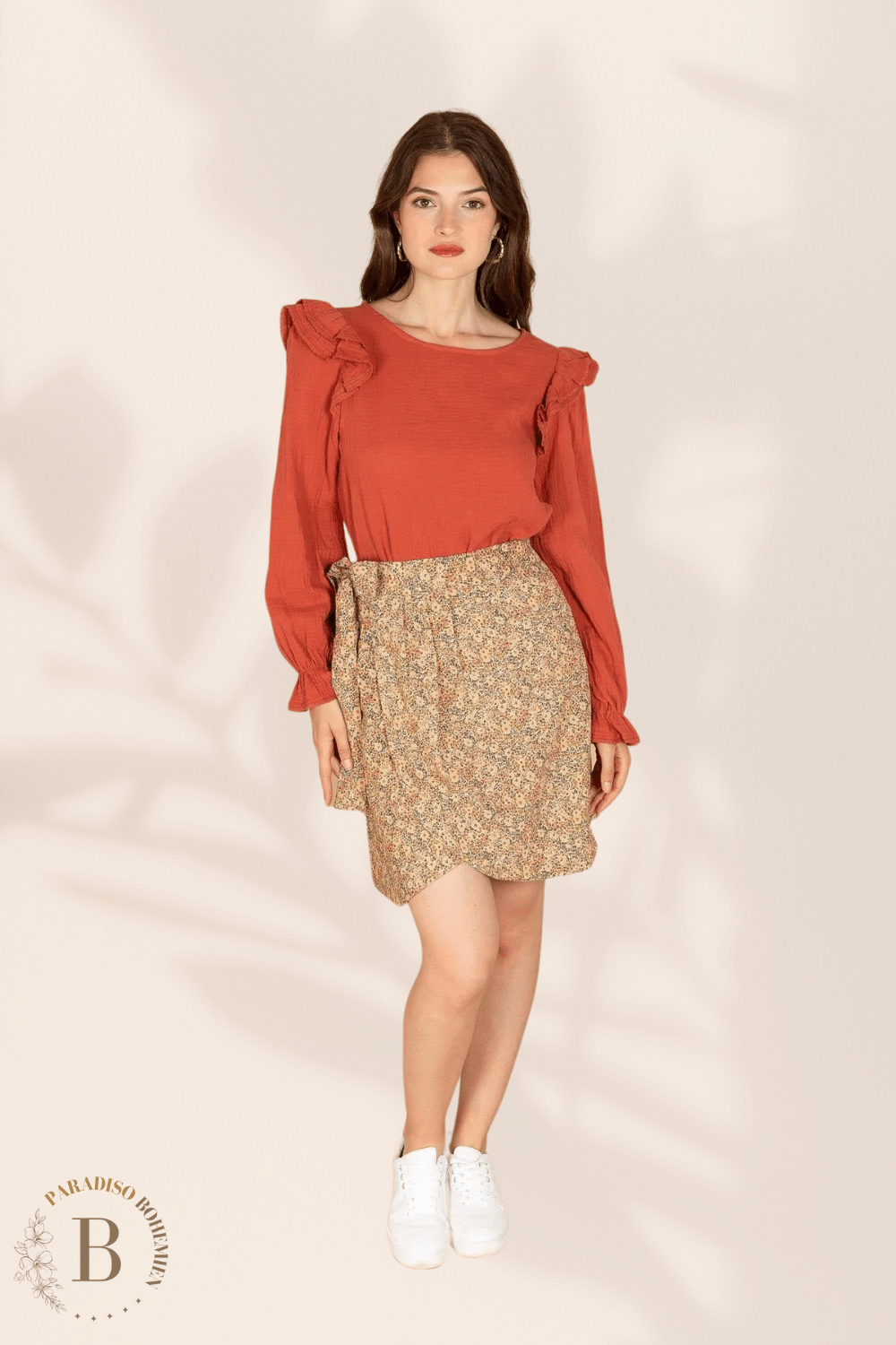 Camicia Donna Cotone Manica Lunga da donna | Paradiso Bohemien