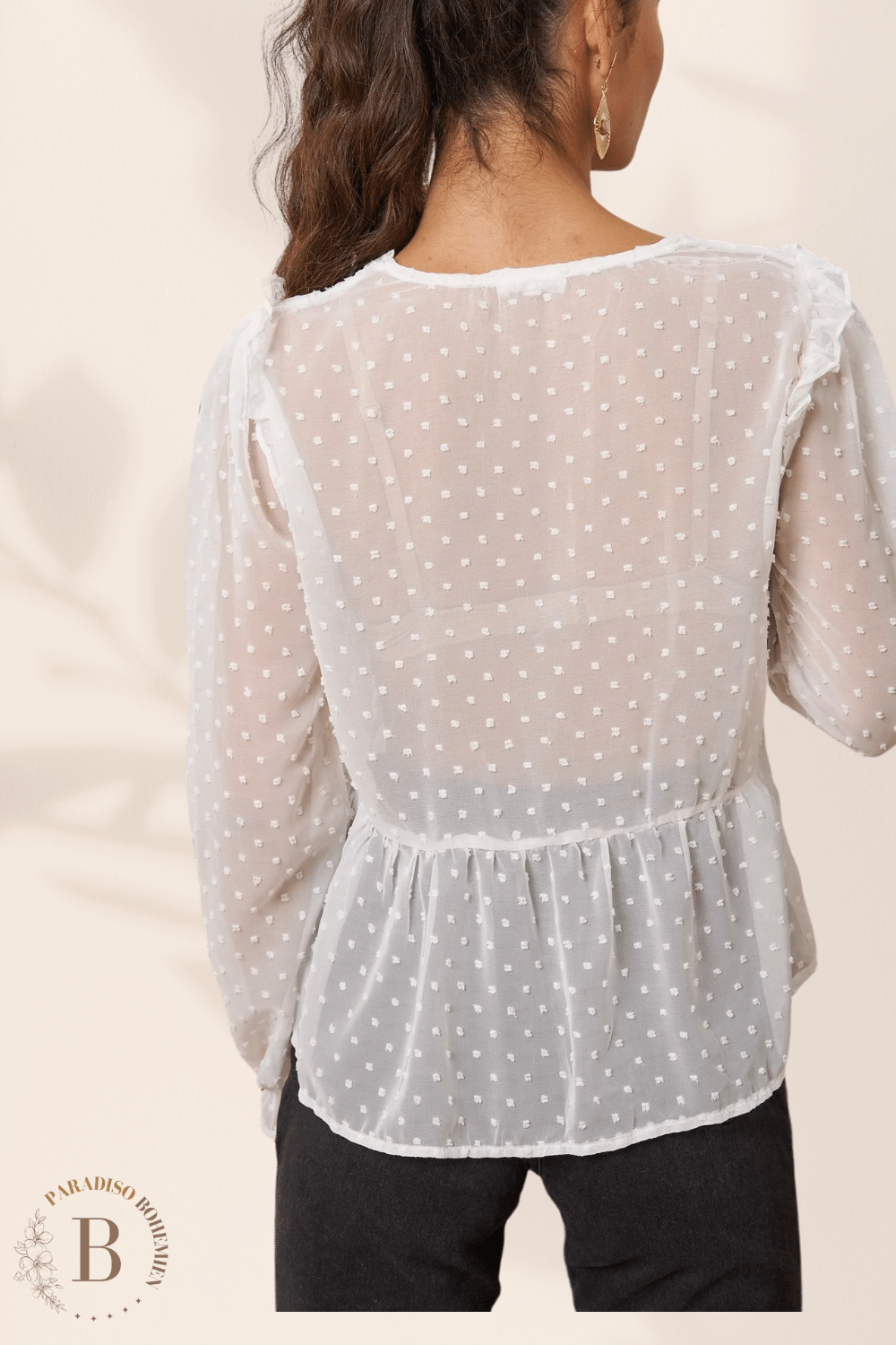Camicia Senza Collo Donna estivo | Paradiso Bohemien