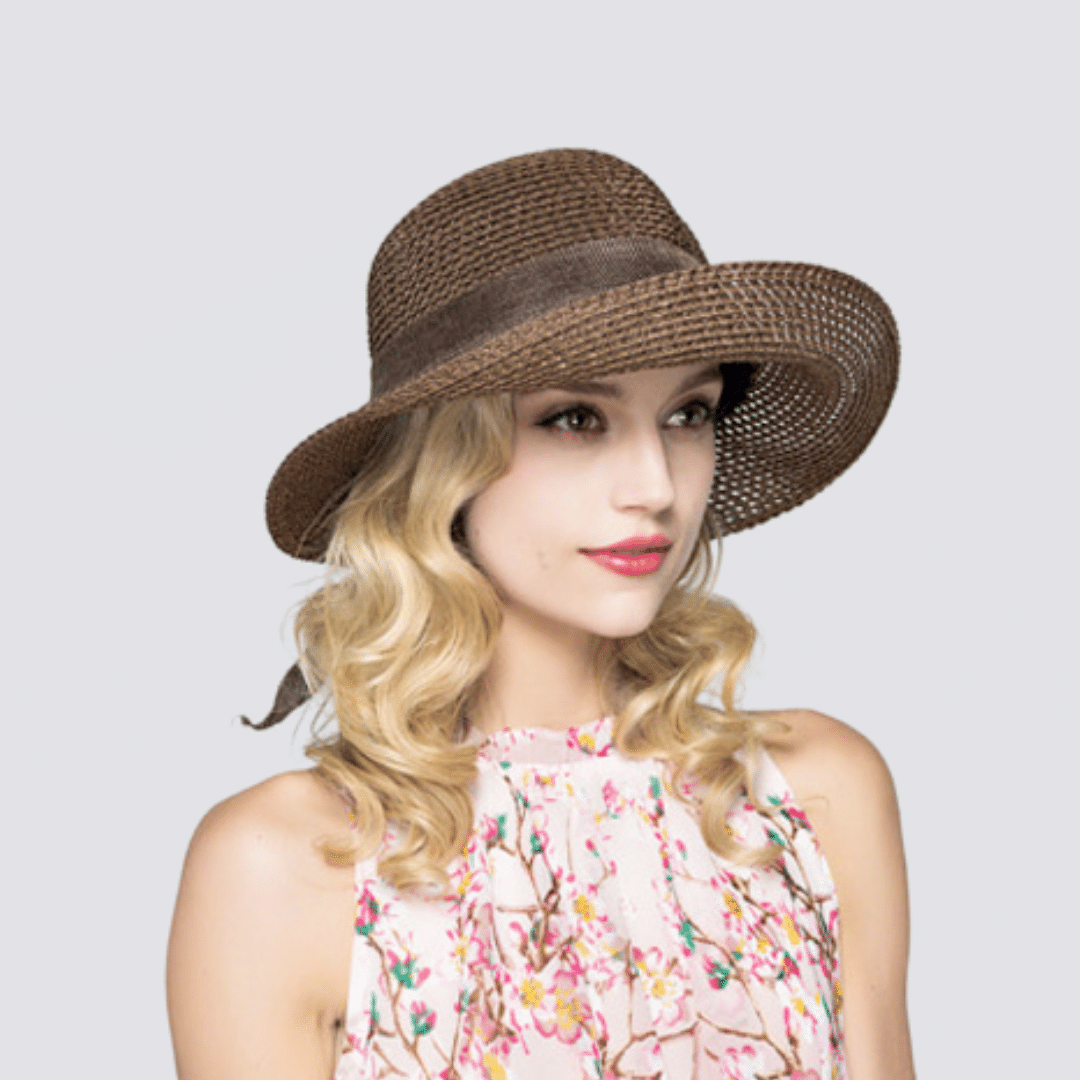 Cappello Donna Marrone in stile Boho