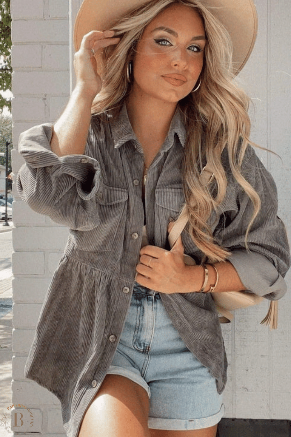 Giacca Camicia Boho in Velluto da Donna | Paradiso Bohemien