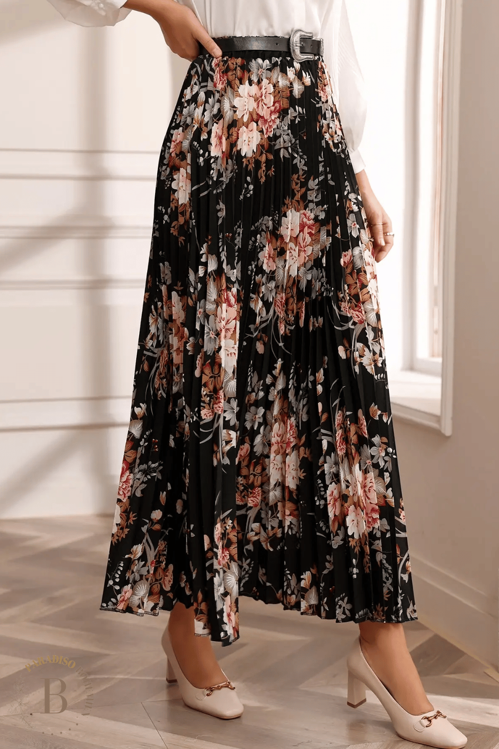 Gonna Lunga a Pieghe Bohémien | Paradiso Bohemien