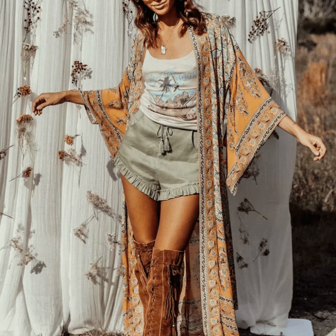 Kimono Boho Hippie | Paradiso Bohemien