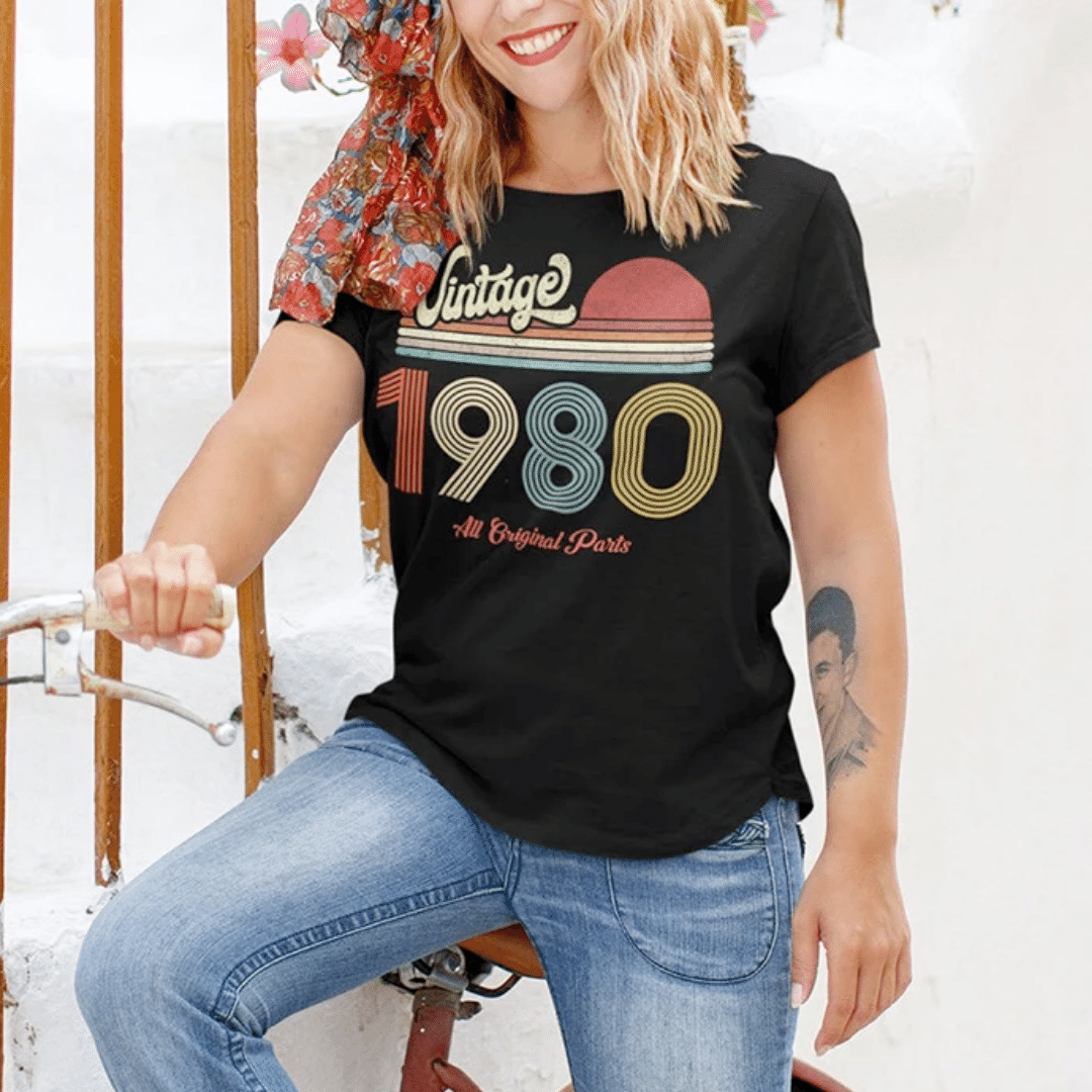 Maglietta Vintage 80 | Paradiso Bohemien