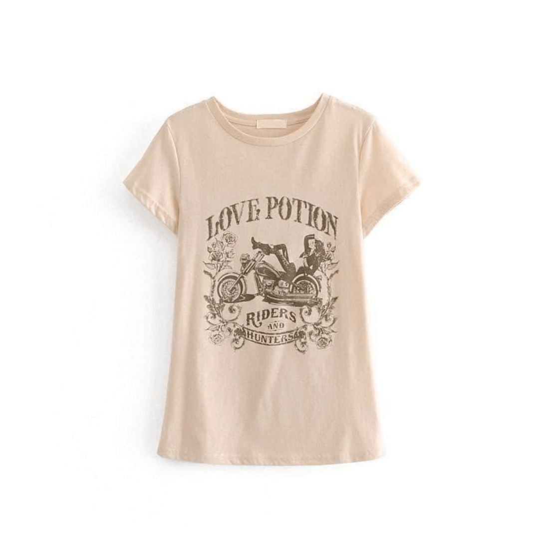 Magliette Moto Vintage Donna | Paradiso Bohemien