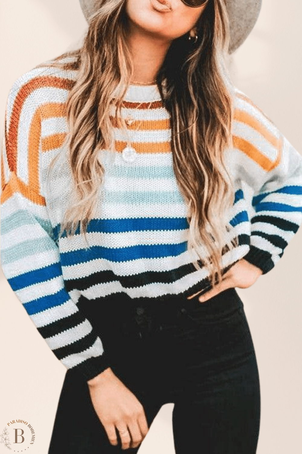 Maglione Colorato Donna | Paradiso Bohemien